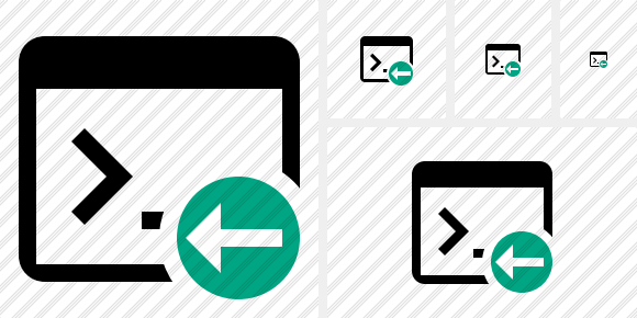 Command Prompt Previous Symbol