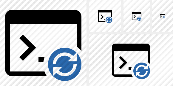 Command Prompt Refresh Symbol