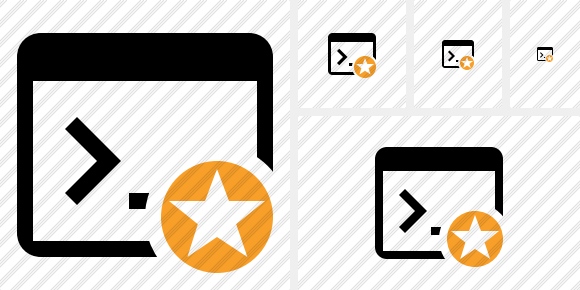Command Prompt Star Symbol
