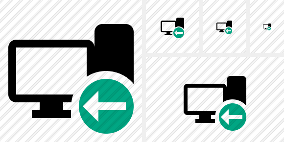 Иконка Компьютер Предыдущий