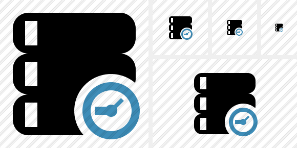 Database Clock Symbol