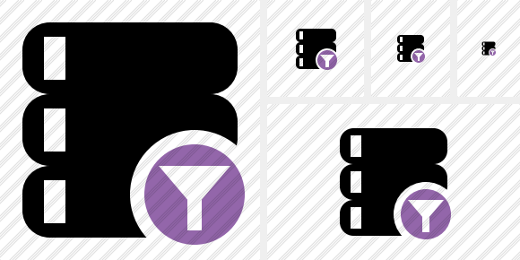 Icône Database Filter