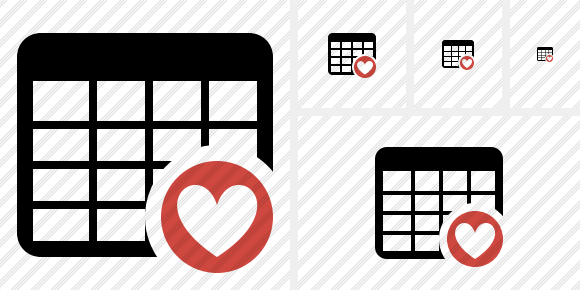 Database Table Favorites Symbol