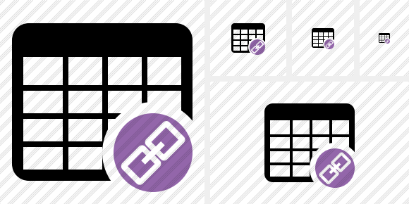 Database Table Link Symbol