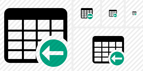 Database Table Previous Symbol