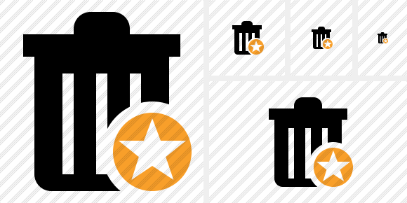 Delete Star Icon Delete Star Icon