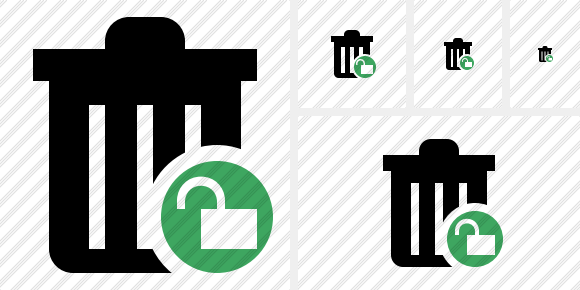 Delete Unlock Icon Delete Unlock Icon