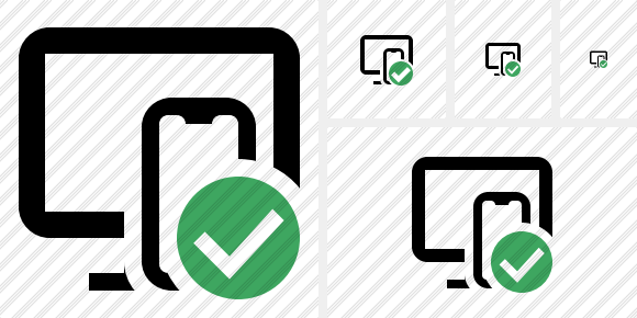 Devices Ok Icon Devices Ok Icon