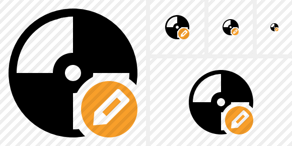 Disc Edit Icon Disc Edit Icon