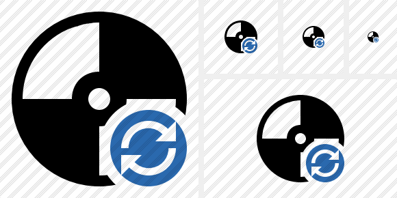 Disc Refresh Icon Disc Refresh Icon