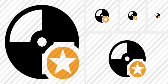 Disc Star Icon Disc Star Icon