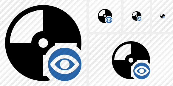 Disc View Icon Disc View Icon