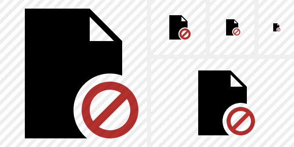 Document Blank Block Icon