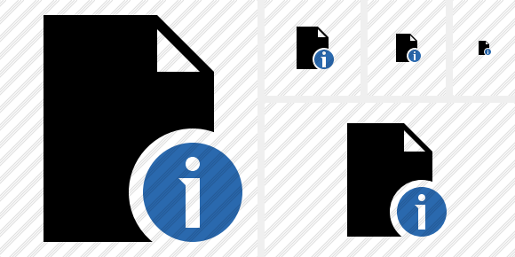 Document Blank Information Icon
