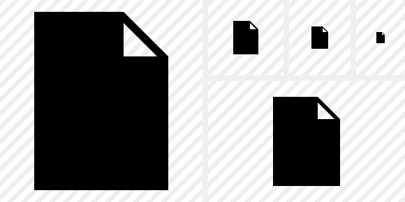 Icono Document Blank Icono Document Blank