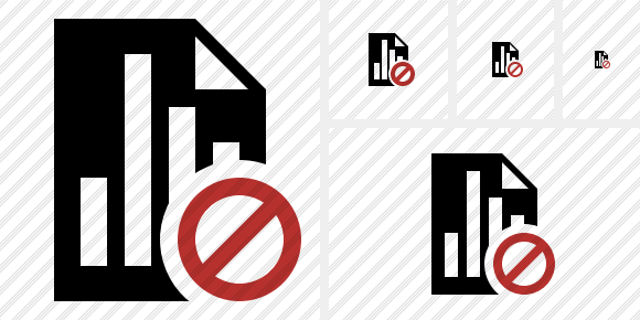 Icono Document Chart Block