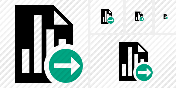 Icono Document Chart Next