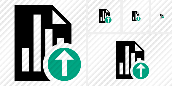 Document Chart Upload Symbol