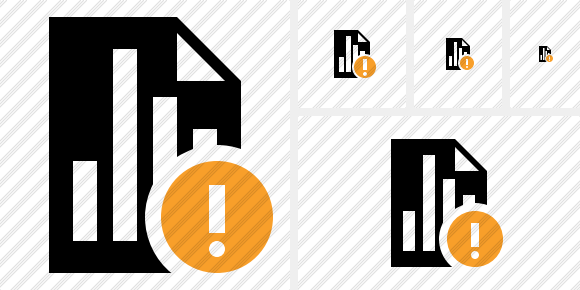 Document Chart Warning Symbol