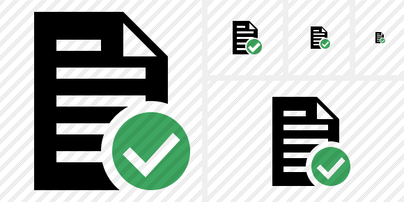 Icona Documenti Ok Icona Documenti Ok