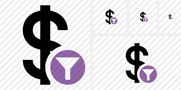 Dollar Filter Symbol