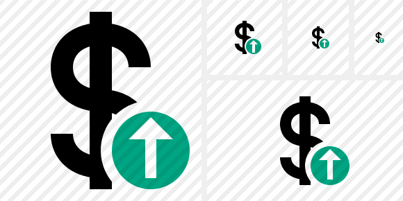 Dollar Upload Symbol