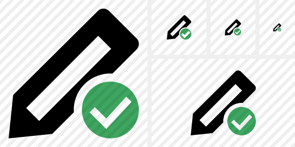 Edit Ok Symbol Edit Ok Symbol