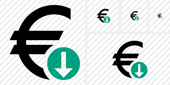 Euro Download Icon