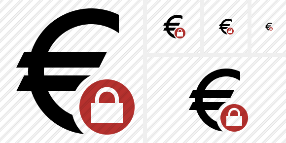 Euro Lock Icon