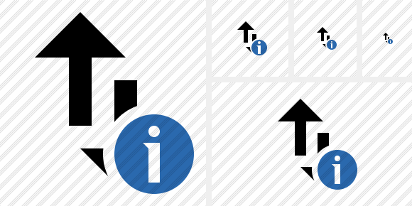 Exchange Vertical Information Symbol