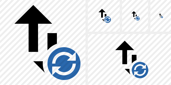 Иконка Обмен Вертикальная Обновить