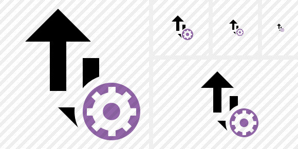 Exchange Vertical Settings Symbol