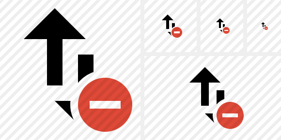 Exchange Vertical Stop Symbol