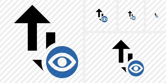 Exchange Vertical View Symbol