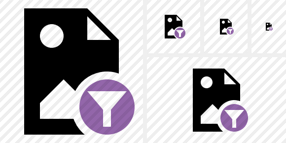 File Image Filter Symbol