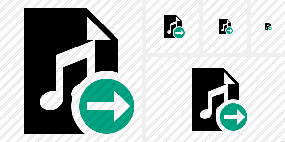 File Music Next Symbol