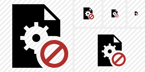 File Settings Block Symbol