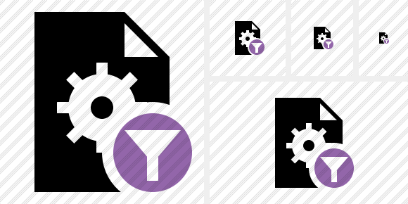 File Settings Filter Symbol