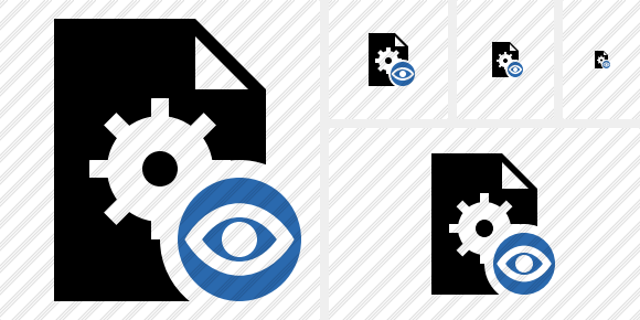 File Settings View Icon File Settings View Icon