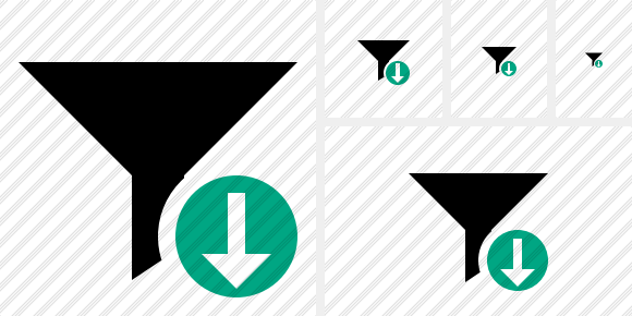 Filter Download Symbol