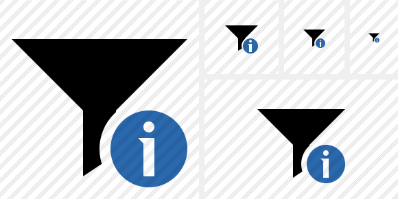 Icône Filter Information