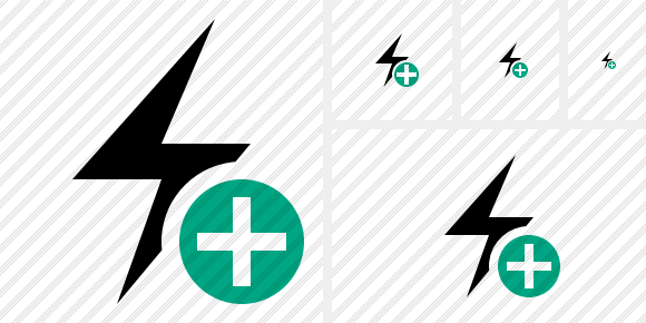 Flash Add Icon Flash Add Icon