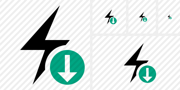 Flash Download Icon Flash Download Icon