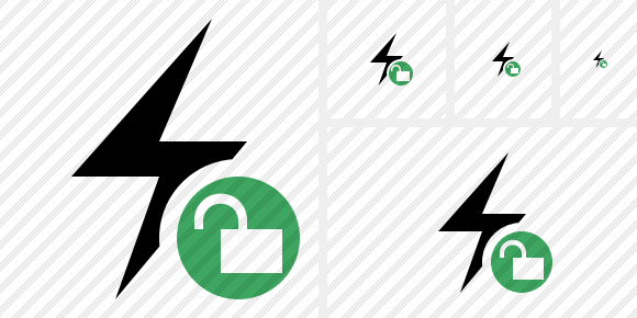 Flash Unlock Icon Flash Unlock Icon