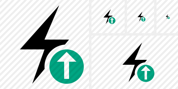 Flash Upload Icon Flash Upload Icon
