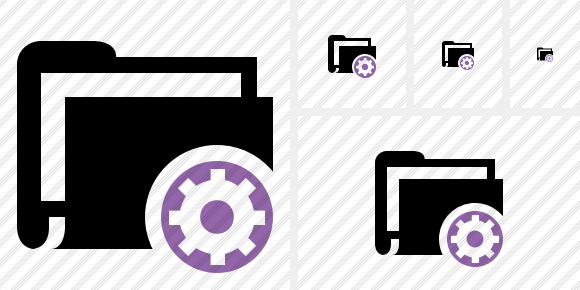 Folder Documents Settings Symbol