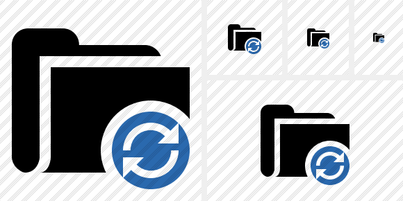 Folder Refresh Symbol Folder Refresh Symbol