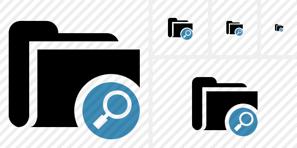 Folder Search Symbol