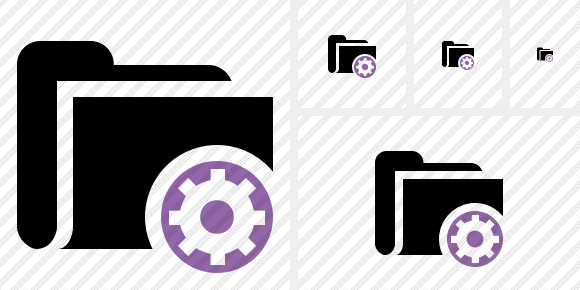 Folder Settings Symbol