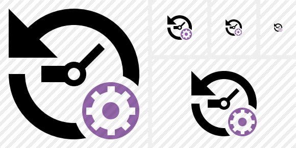 History Settings Symbol History Settings Symbol